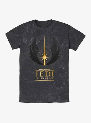 Star Wars Jedi: Fallen Order Jedi Symbol Mineral Wash T-Shirt