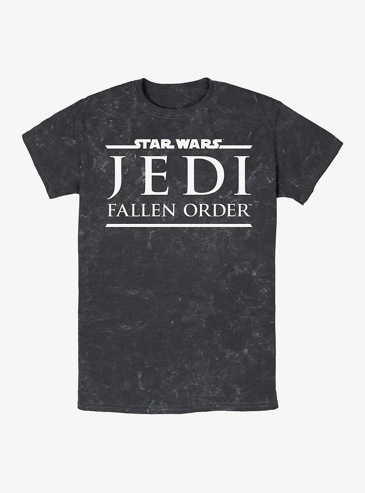 Star Wars Jedi: Fallen Order Logo Mineral Wash T-Shirt