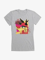 Looney Tunes Daffy Duck Bunny Collage Girls T-Shirt