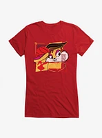 Looney Tunes Lola Bunny Collage Girls T-Shirt