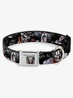 DC Comics The Joker Brilliantly Twisted Psycho Seatbelt Buckle Dog Collar