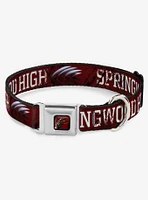 A Nightmare on Elm Street Springwood High Seatbelt Buckle Dog Collar