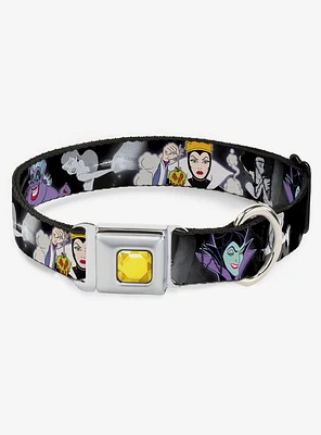 Disney Villains Hexing Scenes Seatbelt Buckle Dog Collar