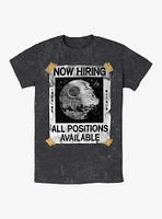 Star Wars All Positions Available Death Mineral Wash T-Shirt