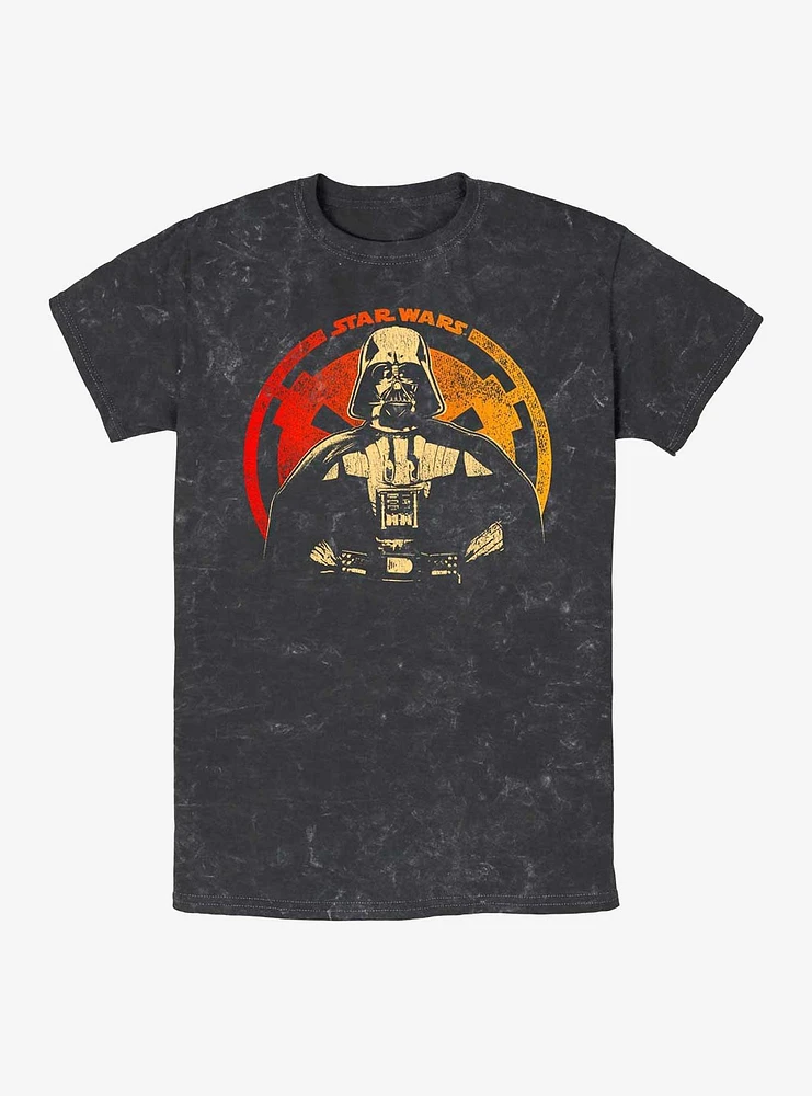 Star Wars Big Man Darth Vader Mineral Wash T-Shirt