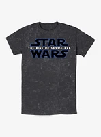 Star Wars: The Rise Of Skywalker Episode 9 Logo Mineral Wash T-Shirt