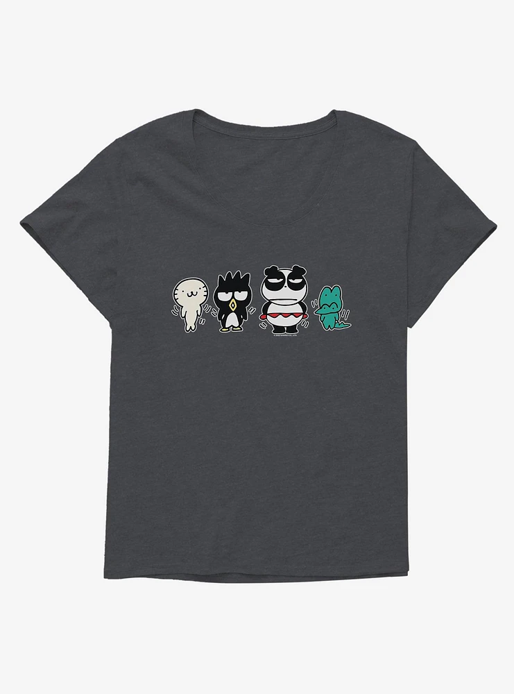 Badtz Maru With Friends Girls T-Shirt Plus