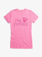 Pink Panther Classic Logo Girls T-Shirt