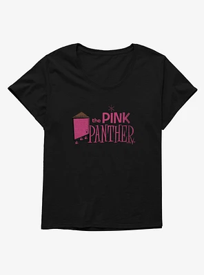 Pink Panther Door Girls T-Shirt Plus
