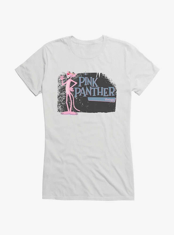 Pink Panther Vintage Girls T-Shirt