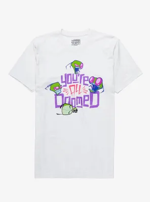 Invader Zim GIR & You’re All Doomed T-Shirt - BoxLunch Exclusive
