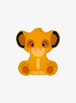 Loungefly Disney The Lion King Baby Simba Sitting Enamel Pin - BoxLunch Exclusive
