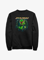 Star Wars The Mandalorian Boba Badge Sweatshirt