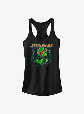 Star Wars The Mandalorian Boba Badge Girls Tank