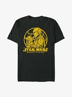 Star Wars The Mandalorian I Go He Goes T-Shirt