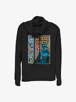Star Wars About Face Darth Vader Cowl Neck Long-Sleeve Top