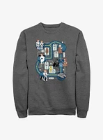 Star Wars Death Map Sweatshirt