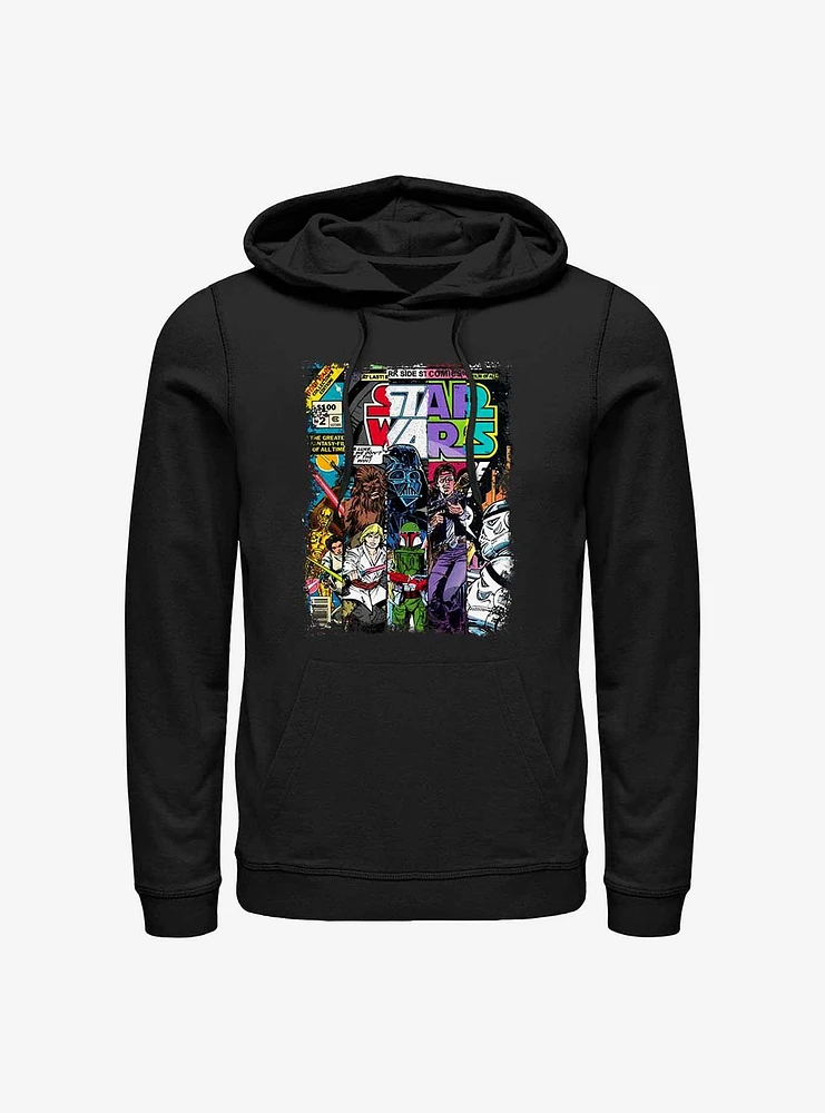 Star Wars Classic Comic Strips Hoodie