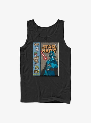 Star Wars About Face Darth Vader Tank Top