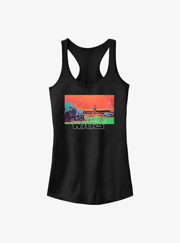 Star Wars Heatmap Girls Tank