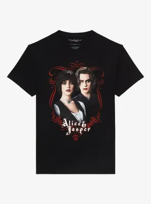The Twilight Saga Alice & Jasper Boyfriend Fit Girls T-Shirt