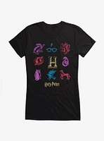 Harry Potter Animals Girls T-Shirt