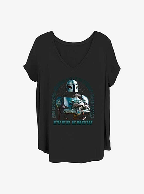 Star Wars The Mandalorian Meaningful Girls T-Shirt Plus