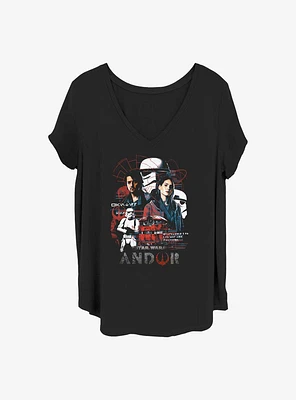 Star Wars Andor Poster Girls T-Shirt Plus
