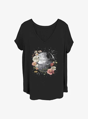 Star Wars Floral Death Girls T-Shirt Plus