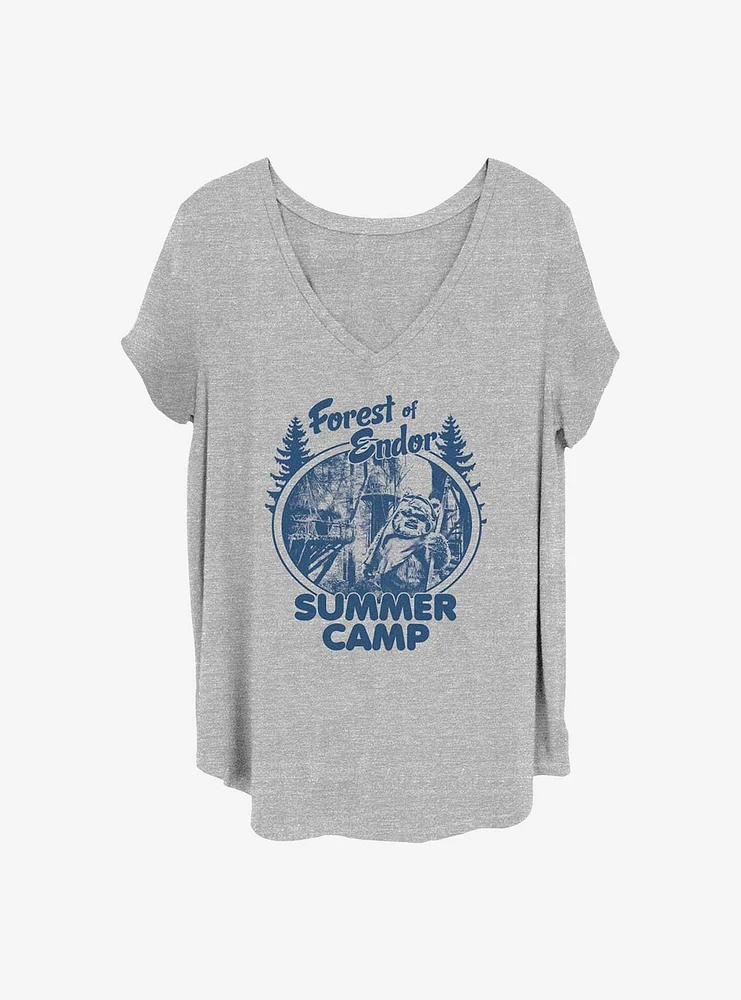 Star Wars Forest of Endor Girls T-Shirt Plus