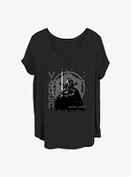 Star Wars Lord Vader Girls T-Shirt Plus