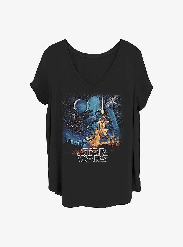 Star Wars Skywalkers Girls T-Shirt Plus