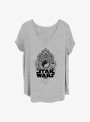 Star Wars Yin Yang Girls T-Shirt Plus