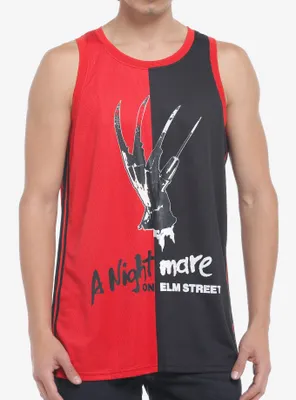 A Nightmare On Elm Street Freddy Split Basketball Jersey