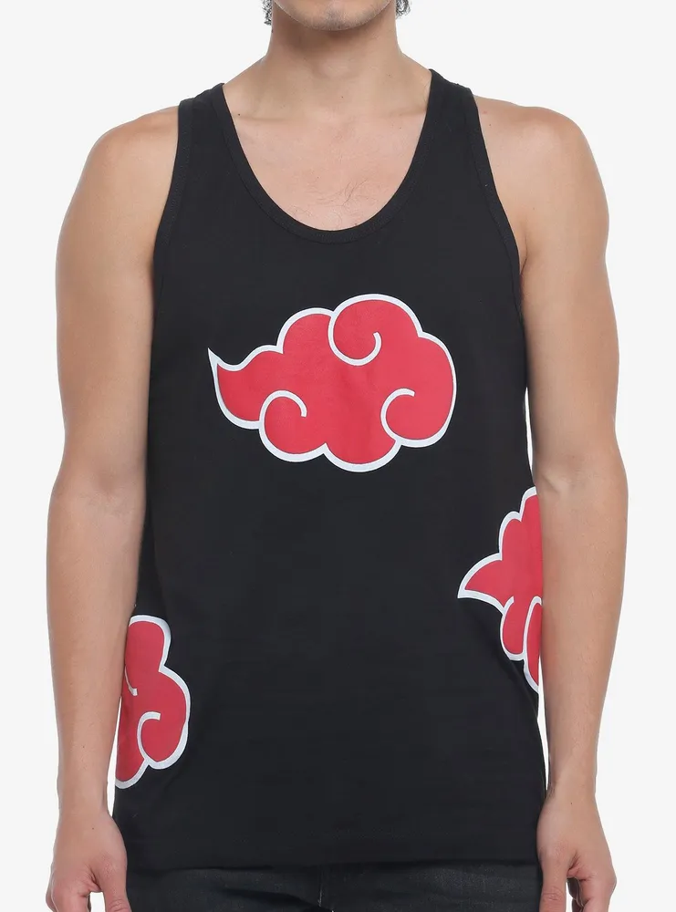 Naruto Shippuden Akatsuki Cloud Puff Tank Top