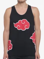 Naruto Shippuden Akatsuki Cloud Puff Tank Top