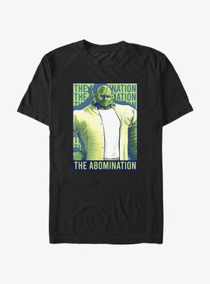 Marvel She-Hulk The Abomination Propaganda T-Shirt