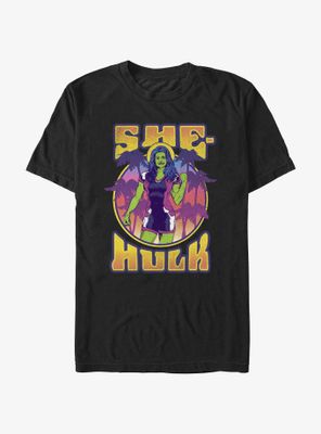 Marvel She-Hulk Tropical Portrait T-Shirt