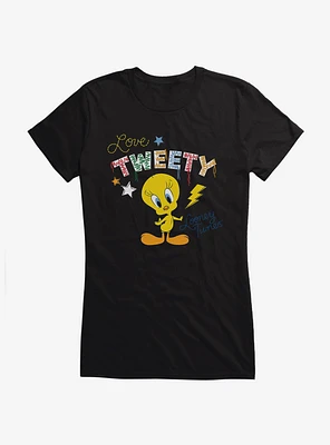 Looney Tunes Love Tweety Girls T-Shirt
