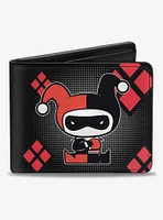 DC Comics Harley Quinn Chibi Splits Bifold Wallet