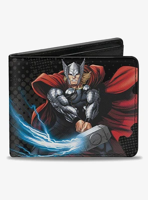 Marvel Avengers Thor Action Poses Bifold Wallet