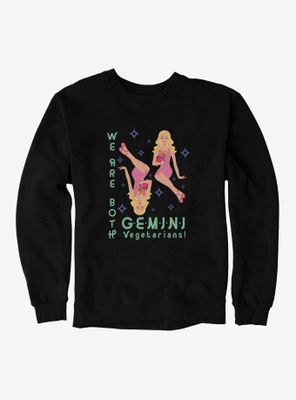Legally Blonde Gemini Vegetarians Sweatshirt