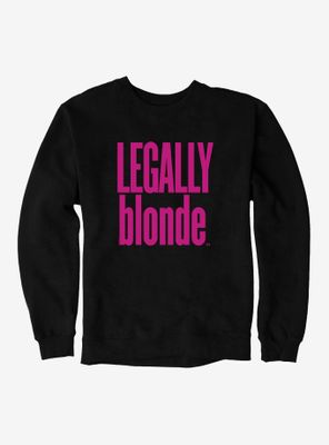 Legally Blonde Title Logo Sweatshirt