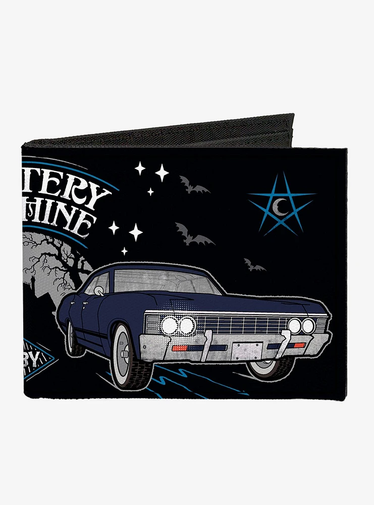 Supernatural Scoobynatural Mystery Bifold Wallet