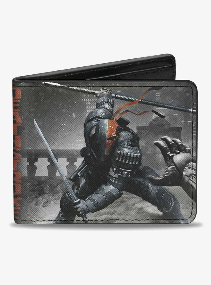 DC Comics Batman Deathstroke Arkham Bifold Wallet