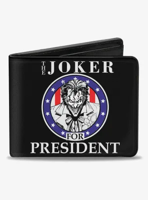 DC Comics The Joker For President Bifold Wallet