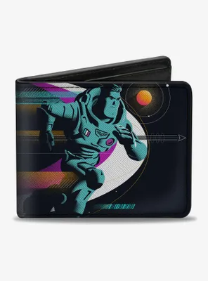 Disney Pixar Lightyear Buzz Running Bifold Wallet