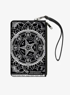 Supernatural Devils Trap Symbol Clutch Wallet