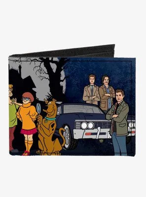 Supernatural Scoobynatural 8 Group Bifold Wallet