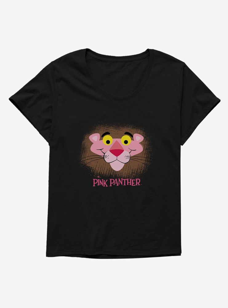 Pink Panther Cute Smirk Womens T-Shirt Plus